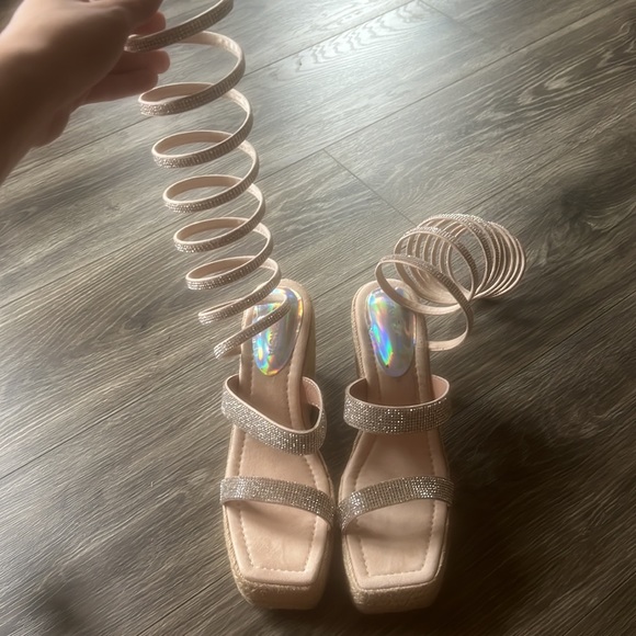 Fashionova sandals wrap up wedges - Picture 6 of 6